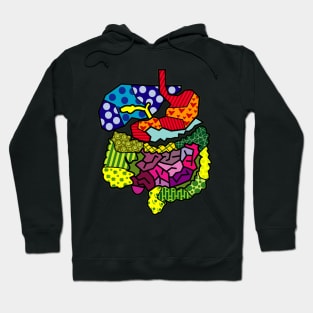 Digestive system color Hoodie